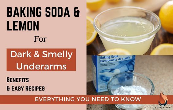 Baking Soda & Lemon for Underarms: How to DIY & Benefits