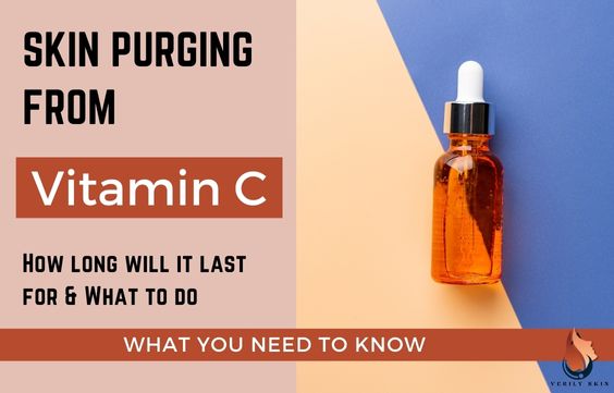 Skin Purging from Vitamin C - What You Need to Know